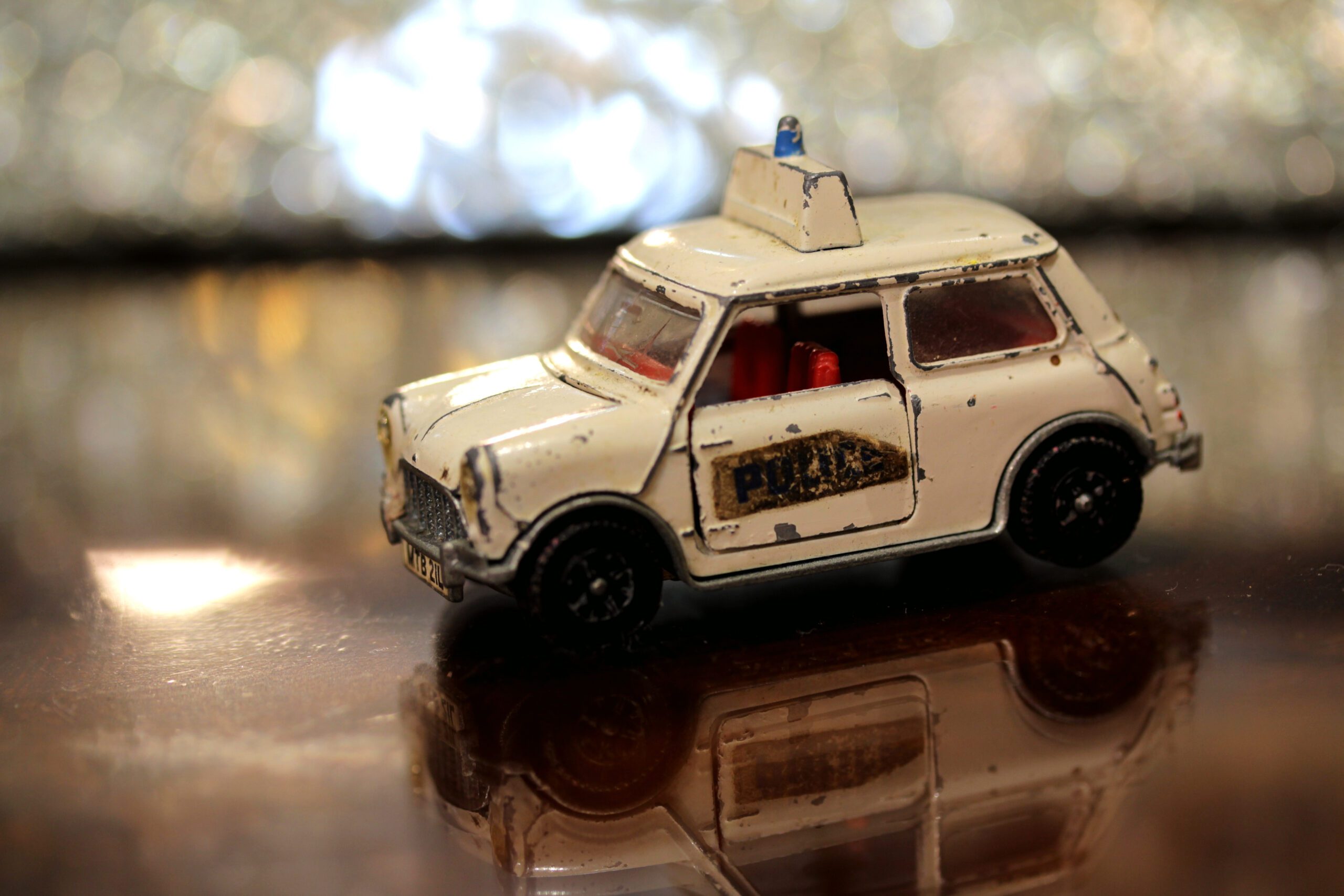 Miniature toy car that is part of car vintage toy collecting
